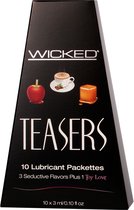 Wicked Glijmiddel met smaak Teasers - Refill 4 ml