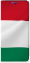 Bookcase Geschikt voor Samsung Galaxy A22 4G | M22 Telefoonhoesje met Pasjeshouder Hongaarse Vlag