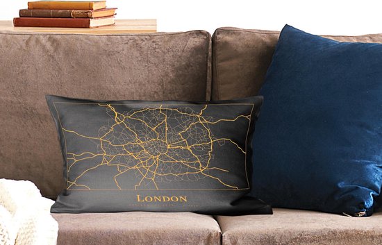 Carte - Londres - Zwart - Or