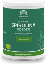 Mattisson - Biologische Spirulina Poeder - Vegan & Biologisch - 125 Gram
