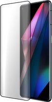 Mobiparts Curved Gehard Glas Ultra-Clear Screenprotector voor OPPO Find X3 Pro