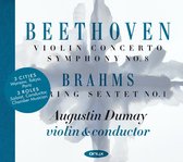Augustin Dumay, Sinfonia Varsovia - Beethoven: Violin Concerto/Symphony No. 8/Brahms: Sextet No. 1 (2 CD)