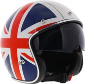MT Jethelm Le Mans SV Flag UK Motorhelm Scooterhelm XS