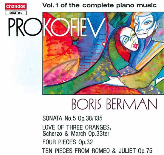 Boris Berman - Prokofiev: Piano Music Vol 1 (CD)