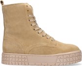 Hip H2539 Enkelboots -  Enkellaarsjes - Meisjes - Beige - Maat 38