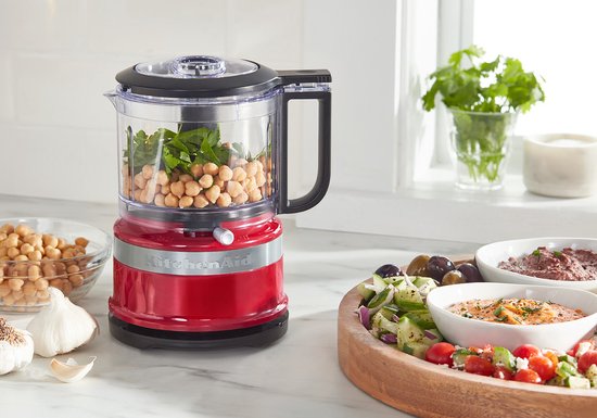 Kitchenaid 5KFC3516EER - Minihakmolen - Keizerrood - 830ml
