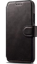 Mobiq Premium Lederen iPhone XS | iPhone X Portemonnee Hoes | Wallet case iPhone iPhone X/Xs (5.8 inch) | Wallet case | Ruimte voor pasjes | Met Sluiting