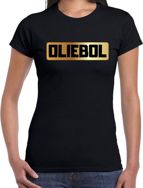 Oliebol fout oud en nieuw tshirt zwart dames oud en nieuwkleding / oud en nieuw... bol