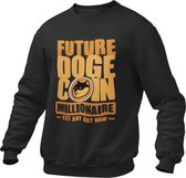 Crypto Kleding - Future Doge Coin Millionaire - Trui / Sweater