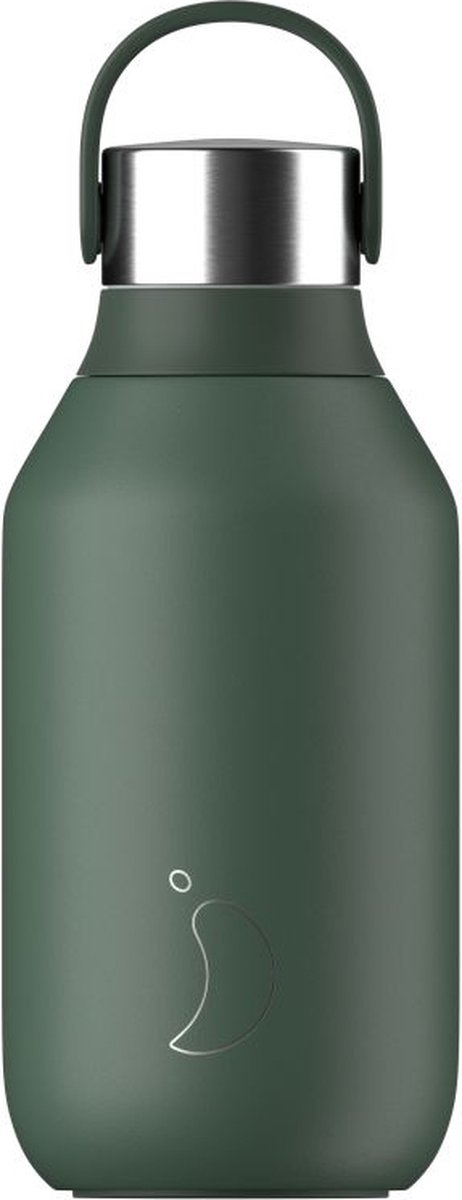 Chilly's Series 2 - Drinkfles - Thermosfles - 350ml - Pine Green