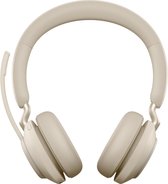 Jabra Evolve2 65 UC Stereo Beige - Bluetooth Headset - on-ear - wireless - USB - noise isolating