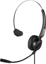 Sandberg 126-31 hoofdtelefoon/headset Bedraad Hoofdband Kantoor/callcenter USB Type-A Zwart