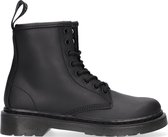 Dr Martens 1460 K Mono Veterboots - Laarzen Met Veters - Meisjes - Zwart - Maat 27