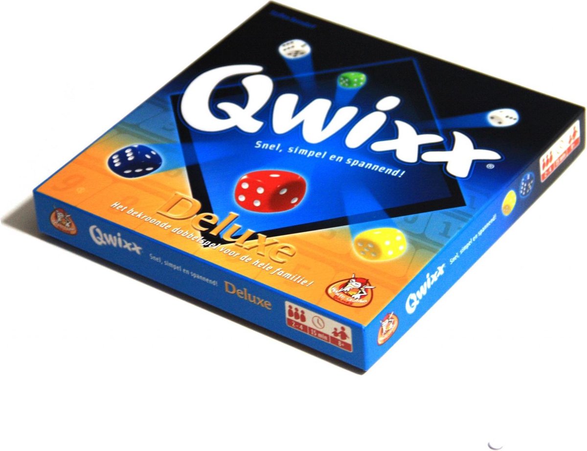Cirkel Document Ontwijken Qwixx Deluxe - Dobbelspel | Games | bol.com