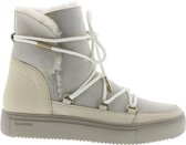 Blackstone UL87 ALMOND MILK - HIGH-TOP - FUR - Vrouw - Beige - Maat: 40