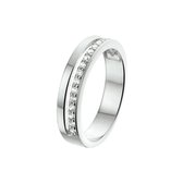 The Jewelry Collection Ring Zirkonia - Zilver