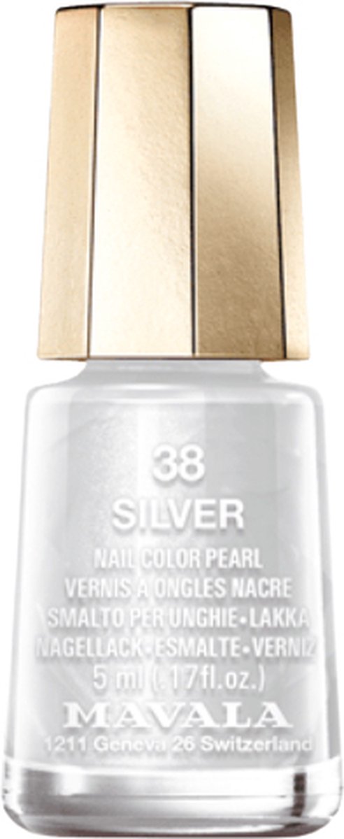 Mavala Mini Color 038, Silver 5 ml