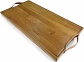 Twents Hout Snijplank - Eiken - 80 x 40 x 4 cm. - Food Safe