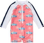 Snapper Rock - UV pak voor baby's - Gestreept - Lange mouw - Sunset Cruising - maat 62-68cm