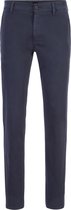 Hugo Boss - Chino Donkerblauw - Slim-fit - Chino Heren maat W 35 - L 32