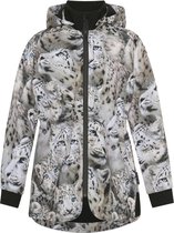 MOLO - Winterjas voor meisjes - Hillary - Sneeuwluipaard - maat 122cm