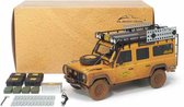 Land Rover Defender 110 'Camel Trophy' Support Unit Sabah-Malaysia Dirty Version 1993 - 1:18 - Almost Real