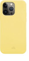 Siliconen hoesje geel geschikt voor iPhone 13 Pro Max hoesje siliconen - Gele kleur - Hoesje geschikt voor iPhone 13 Pro Max geel - geel hoesje geschikt voor iPhone 13 Pro Max - St