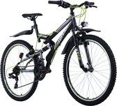Ks Cycling Fiets Mountainbike Volledig ATB 26" Topeka Grijs-groen - 48 cm