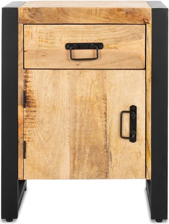 Table de chevet Britt, porte à gauche