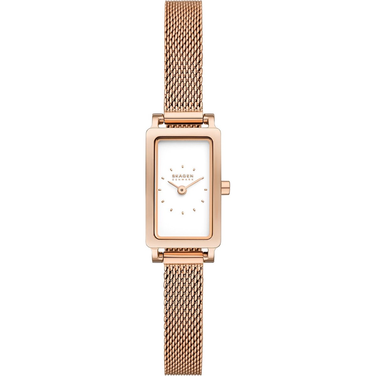 Skagen Micro Hagen SKW3148 Horloge - Staal - Rosékleurig - Ø 19.5 mm