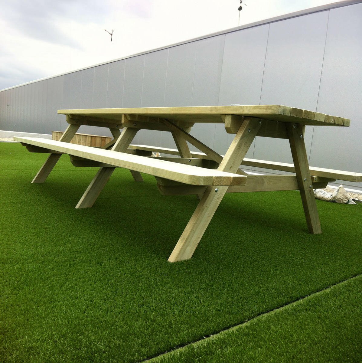 KING 6-PACK Picknicktafel 300 cm 4 cm dikte