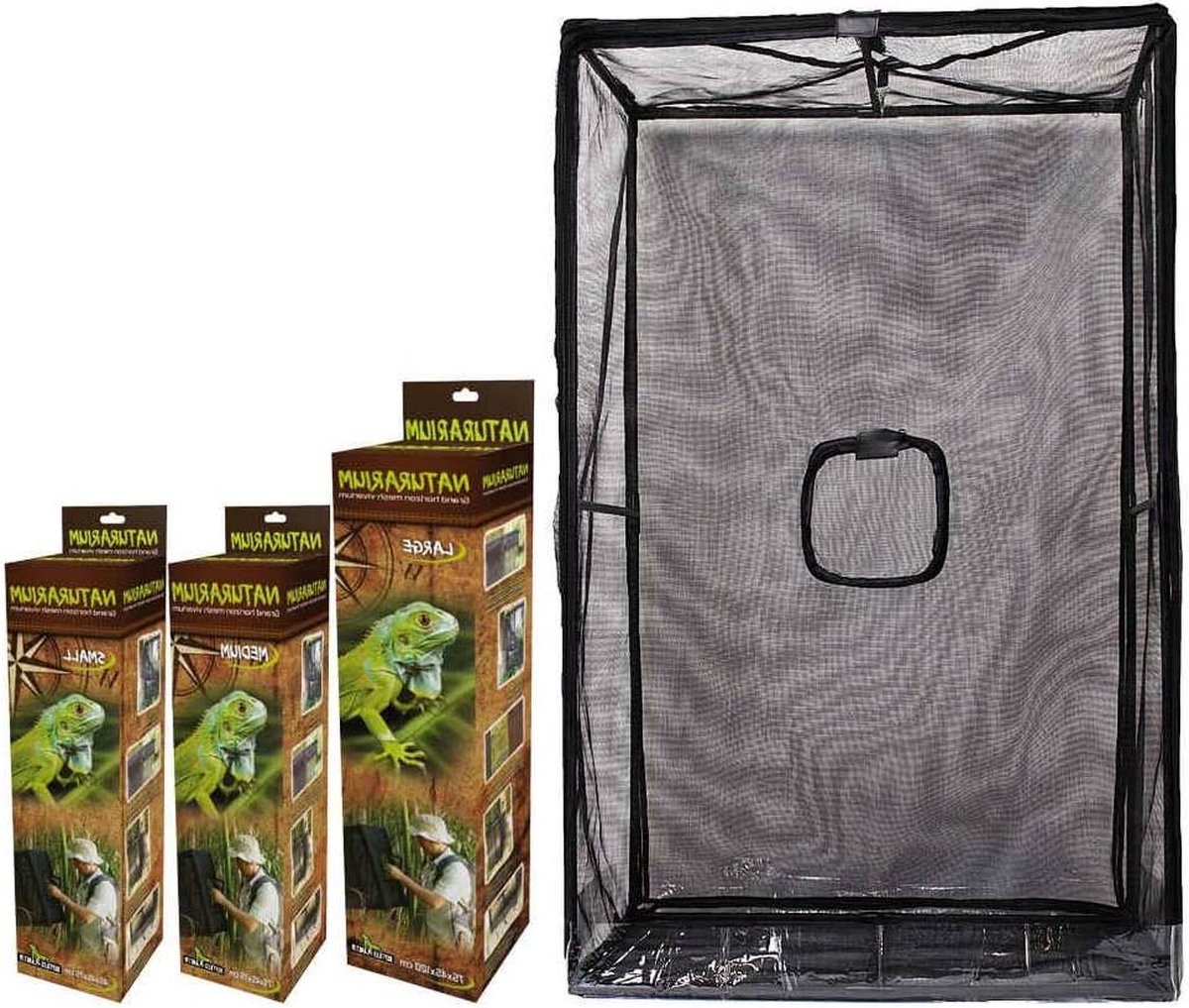 Naturarium Terrarium Medium 75 x 45 x 75 cm - Geschikt voor Reptiles Planet