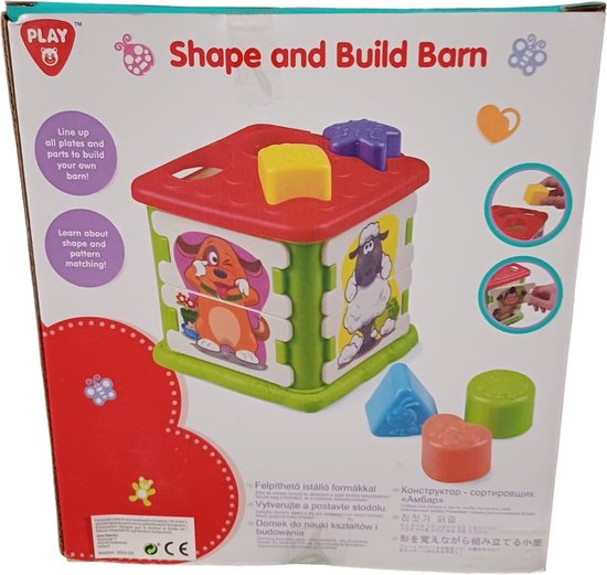 PLAYGO - Infant & peuters - vorm- en bouwschuur - Jono Toys 1752 van Playgo — afbeelding 5