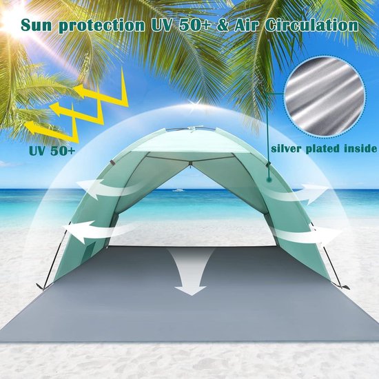 Strandtent Kopen? 8x Beste Pop Up Tentjes voor op het Strand Strandtent Kopen? 8x Beste Pop Up Tentjes voor op het Strand