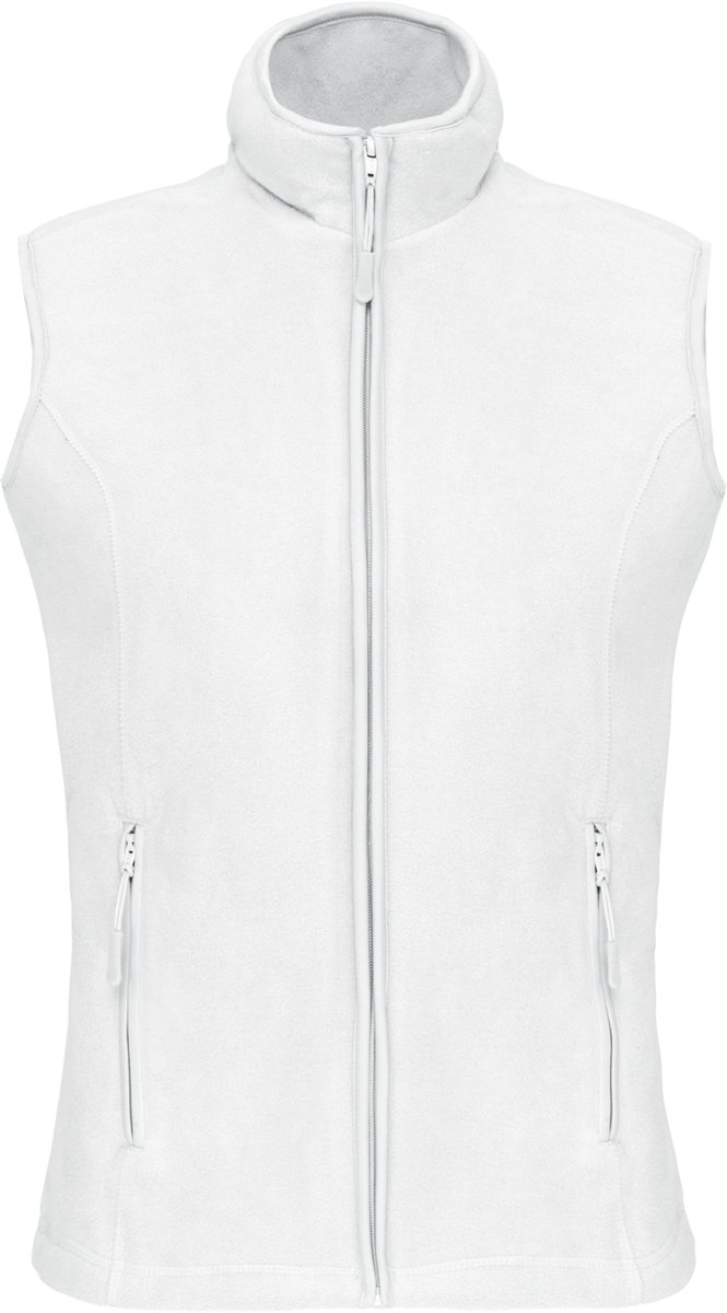 Kariban Bodywarmer van microfleece dames K906 - White - M