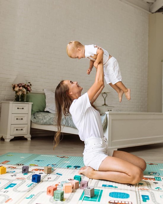 De Home Store - Baby Speelmat - Opvouwbaar - Dieren - Schuim