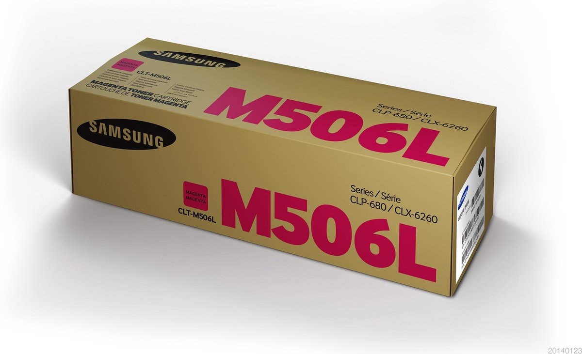 Samsung CLT-M506L - Hoog rendement - magenta - origineel - tonercartridge (SU305A) - voor Samsung CLP-680DW, CLP-680ND, CLX-6260FD, CLX-6260FR, CLX-6260FW, CLX-6260ND