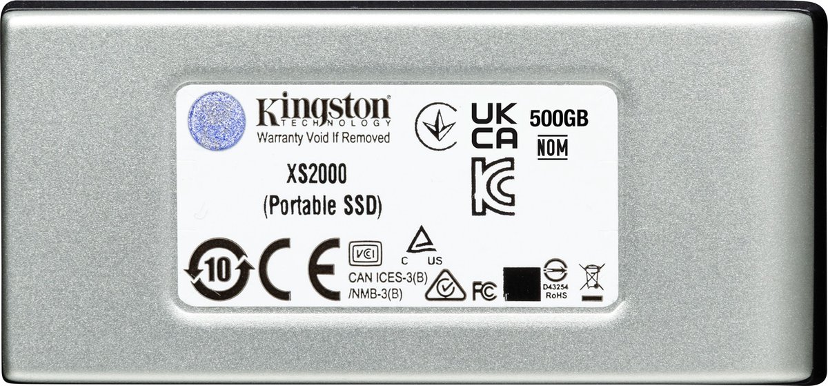 Externe SSD-schijf - KINGSTON - XS2000 - 500GB - USB 3.2 (SXS2000 / 500G)