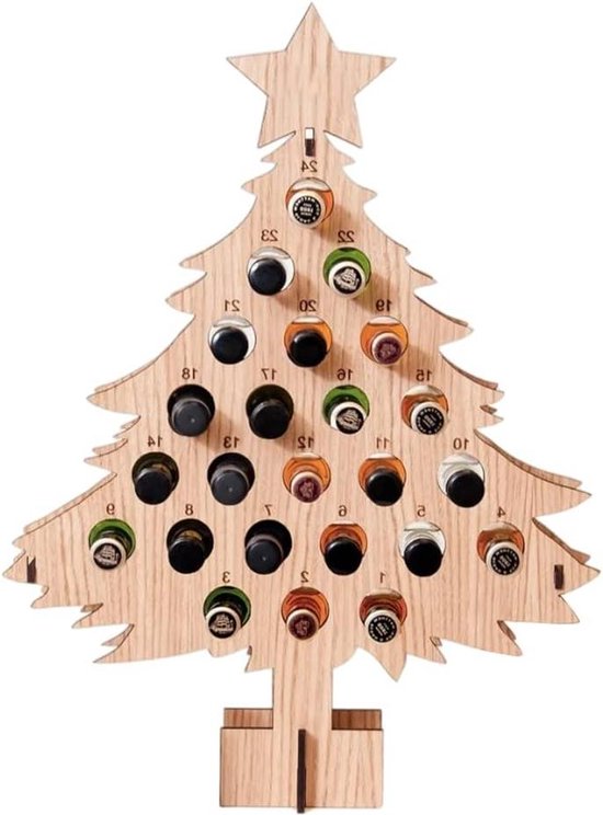 Vind houten adventskalender op - maart 2026