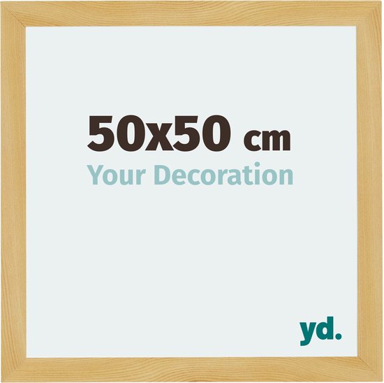 Cadre puzzle 50x50 cm - Decor Pin - Cadre puzzle 500-1000 pièces - Cadre photo MDF -Mura