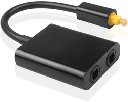 WiseGoods Premium Toslink Splitter - Audiokabel - Audio Kabels - DVD Speler Adapter - Computer Adapters - Elektronica Accessoires