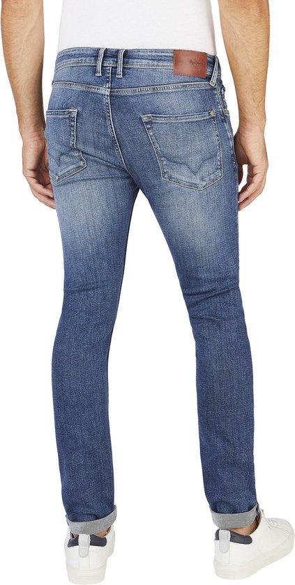 Jean Énergie Homme - Taille 32W/34L - Bleu Droit - Occasion Parfait État