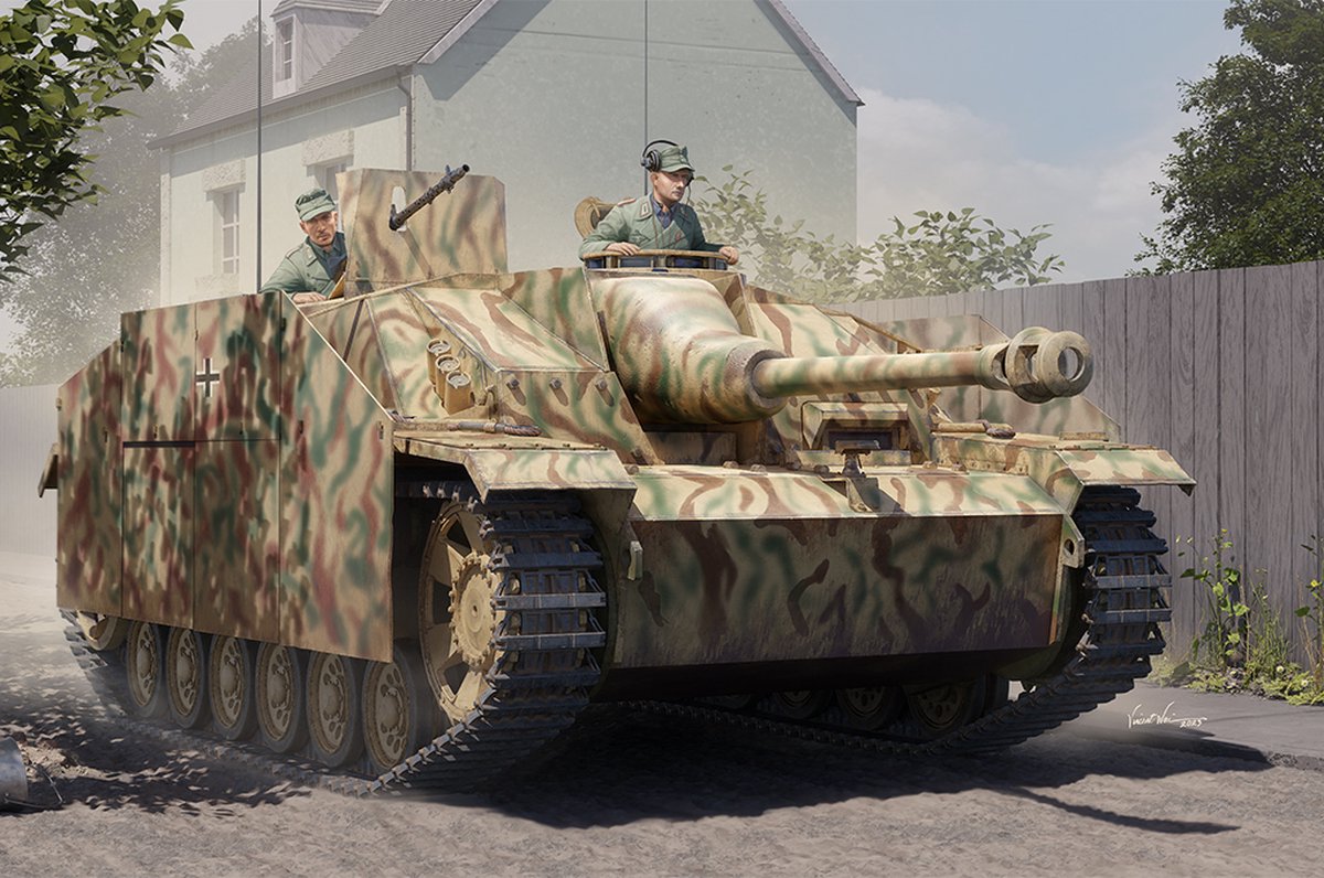 Trumpeter Modelbouwpakket Auto - 00946 Sturmgeschütz III - StuG.III Ausf.G 1943 Productie - Tank Plastic - 1:16 - Modelbouw