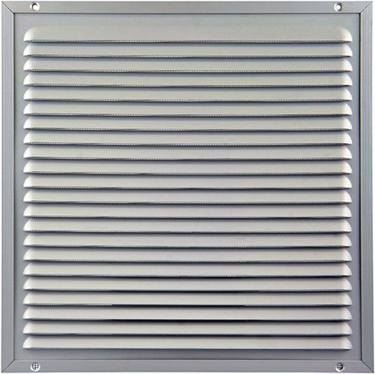 Renson 437 Schoepenrooster alu met inox muggengaas 300 x 300