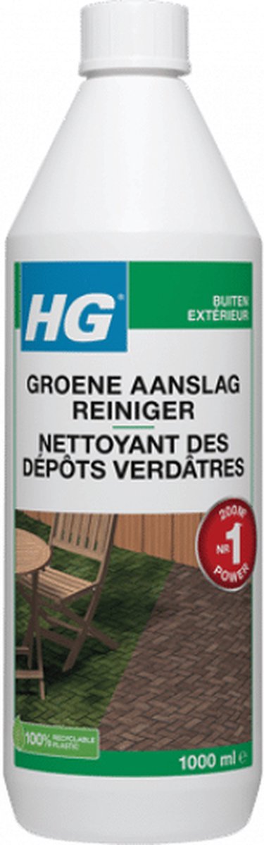 Groene aanslagreiniger - HG - 1 L — afbeelding 4