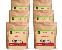 Cherky | ECO Beef Jerky | Original 70g | 6 Stuks | 6 x 70g