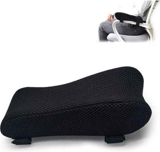 Coussin de siège Ergonomique avec Support Lombaire pour Chaise de Bureau Sol Canapé Voiture