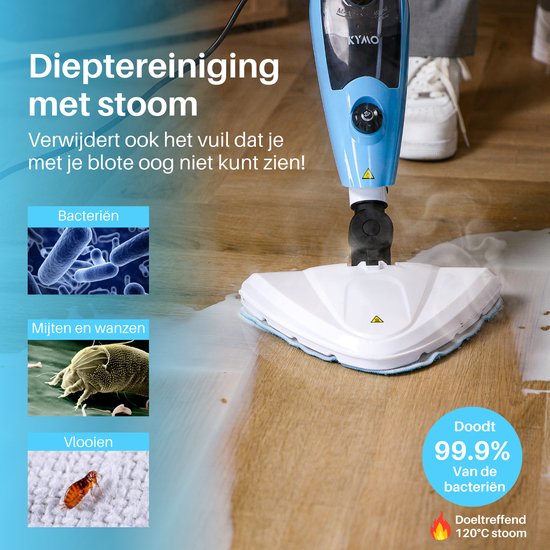 LUMAN 16 in 1 Stoomreiniger Én Handstoomreiniger V3 - Tapijtreiniger