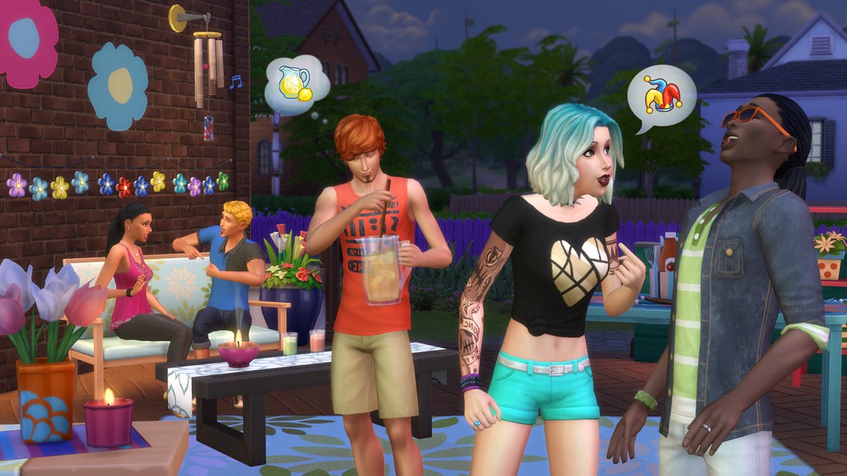 De Sims 4 - Achtertuin Accessoires