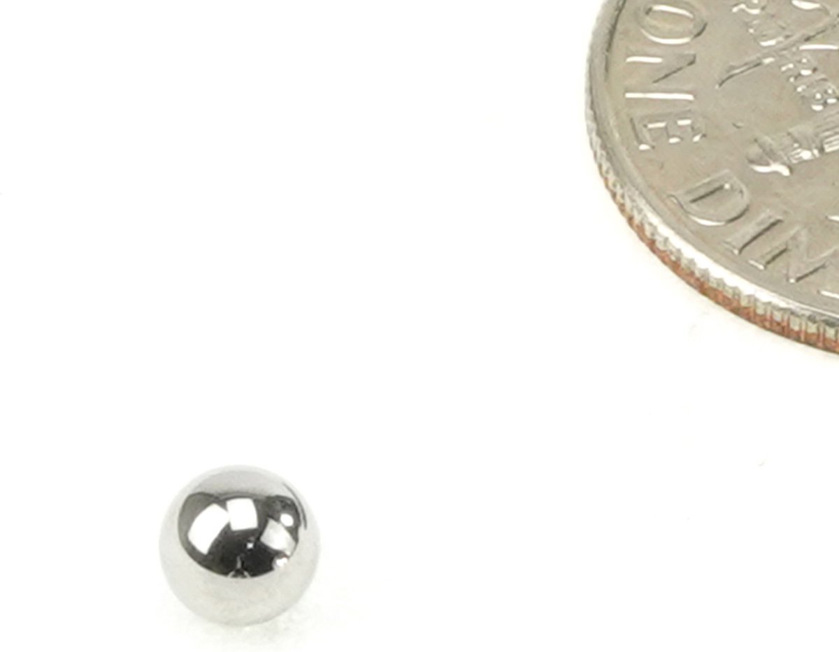 Loose Ball Bearings - Grade 5 Chromium Steel - 5/32'' (3,969 mm) (50 pcs)
